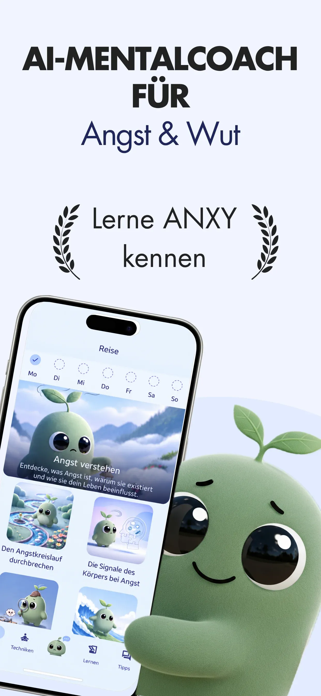 Anxy — Anxy · Selbsthilfe bei Alltagsangst