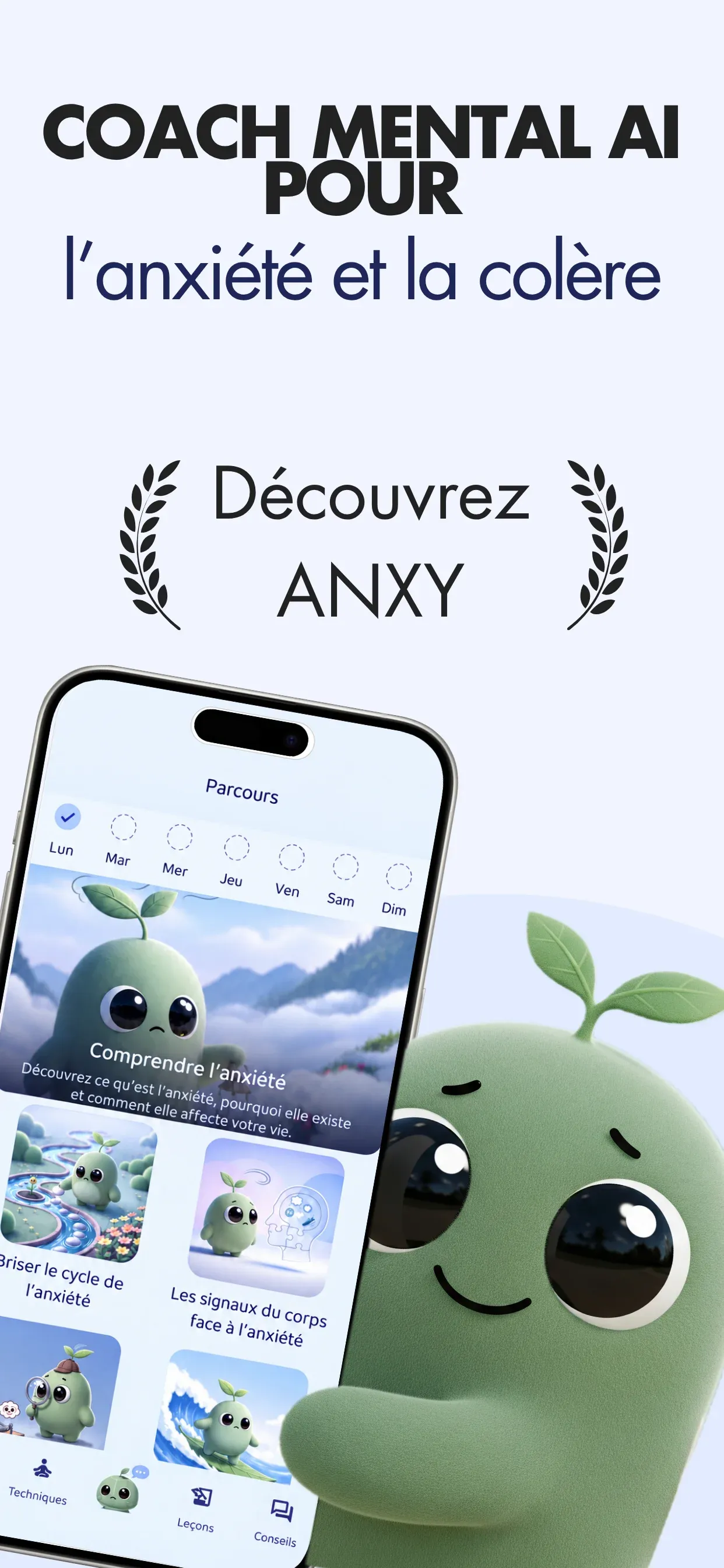 Anxy — Anxy · auto-assistance pour l'anxiété